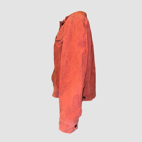 Coral Suede Jacket - Picture 2 of 4